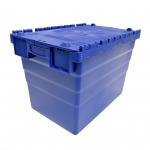 Palletaanbieding 68 Begra distributiebakken, transportbakken 600x400x416 blauw