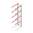 Palletstelling AR T2 6000x1850x1100 aanbouwsectie