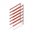 Palletstelling AR T2 6000x3600x1100 aanbouwsectie