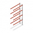 Palletstelling AR T2 7000x3600x1100 aanbouwsectie