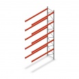 Palletstelling AR T2 7000x3600x1100 aanbouwsectie
