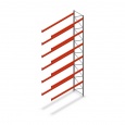 Palletstelling AR T2 8000x3600x1100 aanbouwsectie