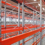 Palletstelling AR T2 L2, 6000x3600(1653)x1100 mm (hxbxd) 4 niveaus aanbouwsectie