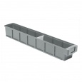 Plastic Bak, Magazijnbak, Magazijnstellingbak VKB 600x93x83 grijs