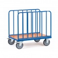 Plateauwagen, hekwagen 600 kg met verticale stangen 1000x700