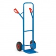 Stalen steekwagen 300 kg 1300 mm met rubberbanden