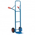 Stalen steekwagen 300 kg 1600 mm met rubberbanden