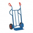 Stalen steekwagen 350 kg 1200 mm met rubberbanden
