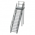 Standaard bordestrap linksaf 3200x1000 mm (hxb)