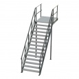 Standaard bordestrap rechtdoor 2800x1200 mm (hxb)
