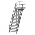 Standaard bordestrap rechtsaf 3200x1200 mm (hxb)