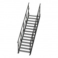 Standaard steektrap 2800x1000 mm (hxb)