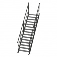 Standaard steektrap 3000x1000 mm (hxb)