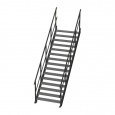Standaard steektrap 3000x1200 mm (hxb)