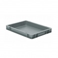 Transportkrat Euronorm plastic bak, krat TK0 400x300x50 grijs