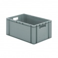 Transportkrat Euronorm plastic bak, krat TK0 600x400x270 grijs