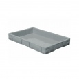 Transportkrat Euronorm plastic bak, krat TK0 600x400x75 grijs