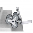 Trappensteekwagen aluminium 200 kg 1300 mm met 2 driearmige wielsterren