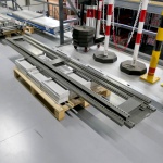 Voordeelpartij gebruikte Bruynzeel legbordstelling 2630x1500x375mm (hxbxd) 2 secties 7 niveaus