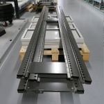 Voordeelpartij gebruikte Bruynzeel legbordstelling 2630x1500x375mm (hxbxd) 2 secties 7 niveaus