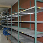 Voordeelpartij gebruikte legbordstelling Tixit 2500x1000x600mm (hxbxd)