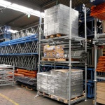 Voordeelpartij gebruikte MD legbordstelling 2000x1000x600mm (hxbxd)