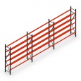 Voordeelrij bandenstelling grootvak AR 3000x6240x500mm (hxbxd) 3 secties 5 niveaus antraciet