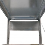Voordeelrij deels gebruikte legbordstelling Heavy Duty 2200x5200x500mm (hxbxd) 4 secties 5 niveaus 150 kg