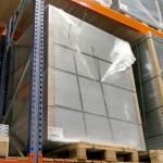Voordeelrij deels gebruikte legbordstelling Heavy Duty 2200x5200x500mm (hxbxd) 4 secties 5 niveaus 150 kg