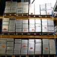 Voordeelrij gebruikte Dexion legbordstelling Verzinkt 3500x5105x500