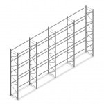 Voordeelrij gebruikte Electrolux palletstelling 5600x11300x900 mm (hxbxd) - 4 secties 4 niveaus