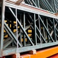 Voordeelrij gebruikte Hovuma palletstelling 2550x11300x900mm (hxbxd) - 4 secties 2 niveaus incl. vlonders