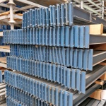 Voordeelrij gebruikte Hovuma palletstelling 6495x11150x870mm (hxbxd) - 4 secties 5 niveaus