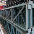 Voordeelrij gebruikte Hovuma palletstelling met diepteliggers blauw