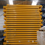 Voordeelrij gebruikte JH Esmena palletstelling 3000x11720x1100 - 4 secties 2 niveaus+roosters