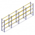 Voordeelrij gebruikte JH Esmena palletstelling 4100x10900x1100mm (hxbxd) - 4 secties 3 niveaus
