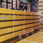 Voordeelrij gebruikte JH Esmena palletstelling 4100x10900x1100mm (hxbxd) - 4 secties 3 niveaus