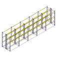 Voordeelrij gebruikte JH Esmena palletstelling 4100x14625x2400 - 5 secties 3 niveaus