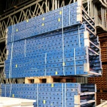 Voordeelrij gebruikte Jungheinrich Delta palletstelling 2500x8420x900 mm (hxbxd) - 3 secties 2 niveaus