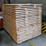 Voordeelrij gebruikte Jungheinrich Delta palletstelling 2500x8420x900 mm (hxbxd) - 3 secties 2 niveaus
