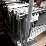 Voordeelrij gebruikte legbordstelling HD 2000x5180x500mm (hxbxd) 5 secties 5 niveaus