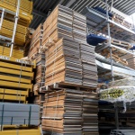 Voordeelrij gebruikte legbordstelling Lundia 2885x5180x500mm (hxbxd) 5 secties 10 niveaus