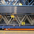 Voordeelrij gebruikte Mecalux palletstelling 6000x11200x1100 mm (hxbxd) - 4 secties 4 niveaus