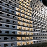 Voordeelrij gebruikte Mecalux palletstelling 6000x11200x1100 mm (hxbxd) - 4 secties 4 niveaus