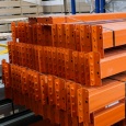 Voordeelrij gebruikte Mecalux palletstelling 6000x6980x1000 mm (hxbxd) - 3 secties 3 niveaus