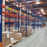 Voordeelrij gebruikte Meta palletstelling 5600x11200x1100 mm (hxbxd) - 3 secties 4 niveaus