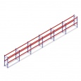 Voordeelrij gebruikte Ramada palletstelling 2980x22867x1100 mm (hxbxd) - 6 secties 2 niveaus