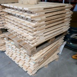 Voordeelrij gebruikte Ramada palletstelling 4500x11260x1000 mm (hxbxd) - 3 secties 3 niveaus incl. vlonders