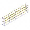 Voordeelrij gebruikte Standard palletstelling 3100x11300x900mmmm (hxbxd) - 4 secties 3 niveaus
