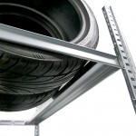 Voordeelrij bandenstelling Medium Duty 2000x4000x700 4 secties 3 niveaus